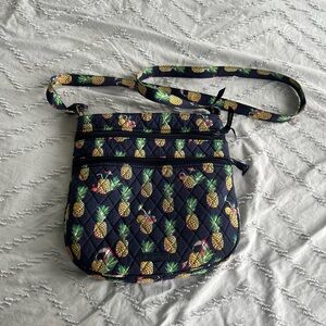 Toucan Party Vera Bradley Crossbody Bag with Adjustable Strap